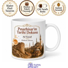 Tupya Gift Pınarhisar Tarihi Dokusu Kırklareli Hatırası Hediye Kupa Bardak Porselen