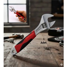 Buççin Online Mağaza Kurbağacık Anahtar , Mengene Metal Sabitleme Ingiliz Anahtarı (8 İNÇ-200MM BOY:20CM, AĞIZ:24MM)
