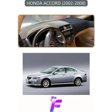 Mikasso Honda Accord (2002-2008) Uyumlu Torpido Örtüsü | Yansıma Önleyici | Kolay Montaj | Tam Koruma | F38