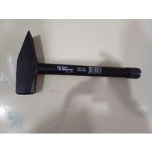 Buççin Online Mağaza Düz Uçlu Metal Saplı Çelik Kamyoncu Çekiç -1000 gr