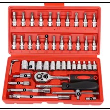 Buççin Online Mağaza Makroyapı 46 Parça Lokma Takımı 1/4 Mini Lokma Seti