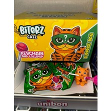 Unibon Bıterz Catz Lolipop Şeker ve Figür Anahtarlık (1 Adet)