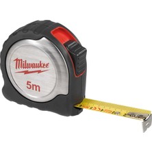 Buççin Online Mağaza Milwaukee T4932451638 Ağır Hizmet Tipi Inox Gövdeli Şerit Metre 5m 5 M