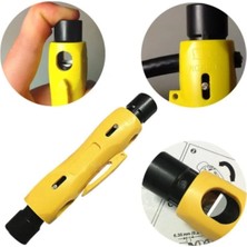 Buççin Online Mağaza Kablo Soyucu Sıyırıcı Koaksiyel RG11 - Rg6 - RG56 Universal Kalem Tipi Kablo Soyucu