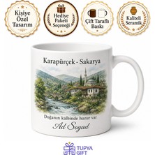 Tupya Gift Karapürçek Doğası ve Kültürü Sakarya Hatırası Kupa Bardak Hediye