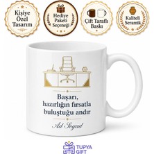 Tupya Gift Terfi Alınca Odası Değişenlere Yeni Yönetici Makam Kupası Hediye Bardak