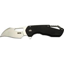 Sog Isonzo 1396BK Siyah Kamp Çakı 18CM  Yarı , Kemerlikli, Kutulu
