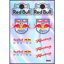 Tutgun Motor Hologram Redbull Sticker A5
