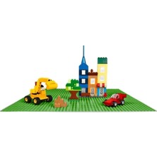 Baykush Klasik LEGO Uyumlu LEGO Tablası Zemin Matı Yapım Plakası Yeşil