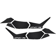 Tutgun Motor Pcx 125 2025 2026 Basamak Tabanı Tank Pad Ayak Yan Karbon