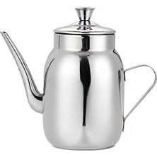 Chavin Komple Çelik Ufak Gümüş Renk 560 ml Yağdanlık Sosluk ve Sirkelik CIN995BY