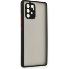 DS LLC Samsung Galaxy A91 / S10 Lite Kılıf Montreal Silikon Kapak - Siyah