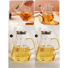 Empressco Çiftli Cam Yağlık ve Sirkelik Seti, 900ML, Şık ve Kullanışlı Tasarım
