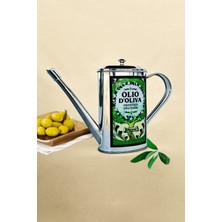 Empressco Koyu Yeşil Paslanmaz Çelik 500 ml Yağdanlık, Şık ve Dayanıklı Tasarım