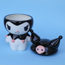 Ethab Ticaret Sanrio Kuromi Kapaklı Kupa