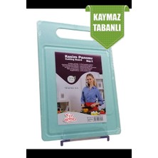 Royaleks Group Kesme Tahtası Kaydırmaz Plastik Kesme Sunum Tahtası Pratik Kesim Panosu 160X245 mm ROYALEKS-FR-107