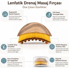 Marsilyan Kutulu Lenf Drenaj Yüz Boyun Masaj - Çok Amaçlı Fırça Leopar Desenli (4887)