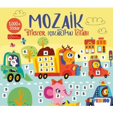 Ethab Ticaret Mozaik Çıkartma Kitabı - Sarı