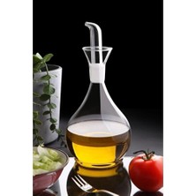 Empressco Şeffaf Borosilikat Cam Yağdanlık 900 Ml, Şık ve Dayanıklı Mutfak Ürünü