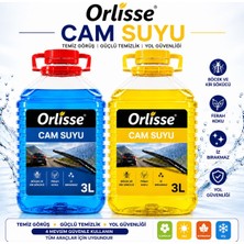 Orlisse Beauty Cosmetic Orlisse Cam Suyu Sarı ve Mavi 3lt 2 Adet Özel Etkili Formül