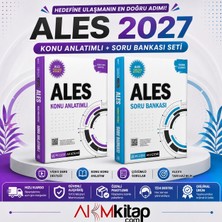Akm Kitap Pegem Yayınları 2027 Ales Konu ve Soru Seti 2 Kitap