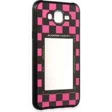 Mudanis Samsung Galaxy J7 Kılıf Mirror Desenli Kapak - Mirror - 8