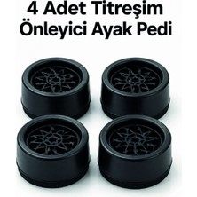 4'lü Set Çamaşır Makinesi Titreşim Önleyici Ped