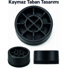 4 Adet Kaymaz Çamaşır Makinesi Ayak Altlığı