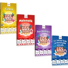 Akm Kitap Intro Yayınları 7 Den 8 E Lgs Türkçe Matematik Fen ve Inkılap Seti 4 Kitap
