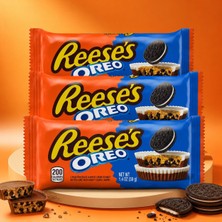 Reese's Reeses's Oreo Peanut Butter Cups - Oreo Bisküvili Fıstık Ezmeli Çikolata (39G x 3 Adet Paket)