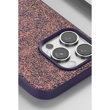 Mudanis Onegif Apple Iphone 16 Bright Simli Kapak - Siyah