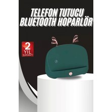 Marsilyan- Bluetooth Hoparlör Uzun Pil Ömrü Yüksek Ses Kaliteli Kablosuz Telefon Tutma