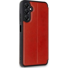 MiraLive Mey Ithalat®  Samsung Galaxy A16 5g Kılıf Flip Cover - Kırmızı