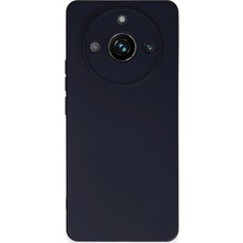 MiraLive Mey Ithalat®  Realme 11 Pro Kılıf Nano Içi Kadife Silikon - Lacivert
