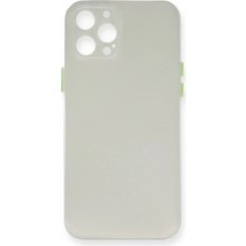 MiraLive Mey Ithalat®  iPhone 12 Pro Kılıf Pp Ultra Ince Kapak - Beyaz