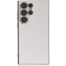 MiraLive Mey Ithalat®  Samsung Galaxy S23 Ultra Kılıf Volet Silikon - Beyaz