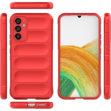 MiraLive Mey Ithalat®  Samsung Galaxy M34 5g Kılıf Optimum Silikon - Kırmızı