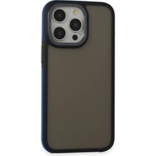 MiraLive Mey Ithalat®  iPhone 15 Pro Harvel Kapak - Lacivert