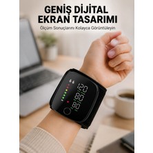 Evde Günlük Kullanıma Uygun Şarjlı Bilekten Tansiyon Ölçüm Cihazı