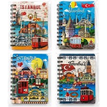 Marsilyan Istanbul Temalı Kabartmalı Defter ALK5823