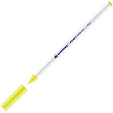  edding t-shirt kalemi 4600 tekstil kalemi - kumaş boyama kalemi 1.0mm fosforlu sarı (10 lu paket)