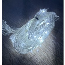 AlanSansli 2 x 2 Perde LED 192 LED Beyaz Işık Mz-14-5