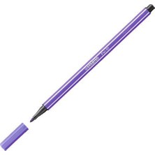 Belirtilmemiş Stabilo Keçe Uç Kalem Mor 10 Lu 68-55 (10 Lu Paket)