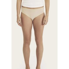 Daily Nuuds Günlük Kesim Kadın Külot – Nuud Beige | XS–XL Tek Beden | Tekli