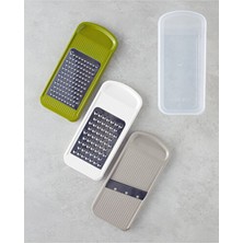 Empressco Renkli 5'li Plastik Rende, 24X11 Cm, Çok Amaçlı Mutfak Gereci