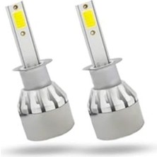 Die Grup Trendlıfeoto H1 LED Xenon Mini Far Ampul Şimşek Etkili H1 Beyaz