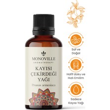 Monoville Kayısı Çekirdeği Yağı 30 ml Soğuk Sıkım Saf ve Doğal (Apricot Kernel Oil)