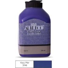 Artdeco Akrilik Ahşap Boyası 500 ml 3048 Koyu Mor