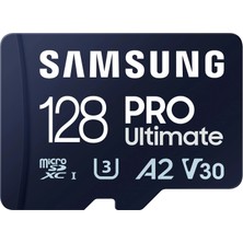 Samsung 128GB Pro Ultimate T9 MB-MH128T/WW Microsdxc Hafıza Kartı (Adaptörlü)