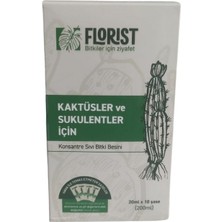 Florist Konsantre Sıvı Kaktüs ve Sukulent Bitki Besini